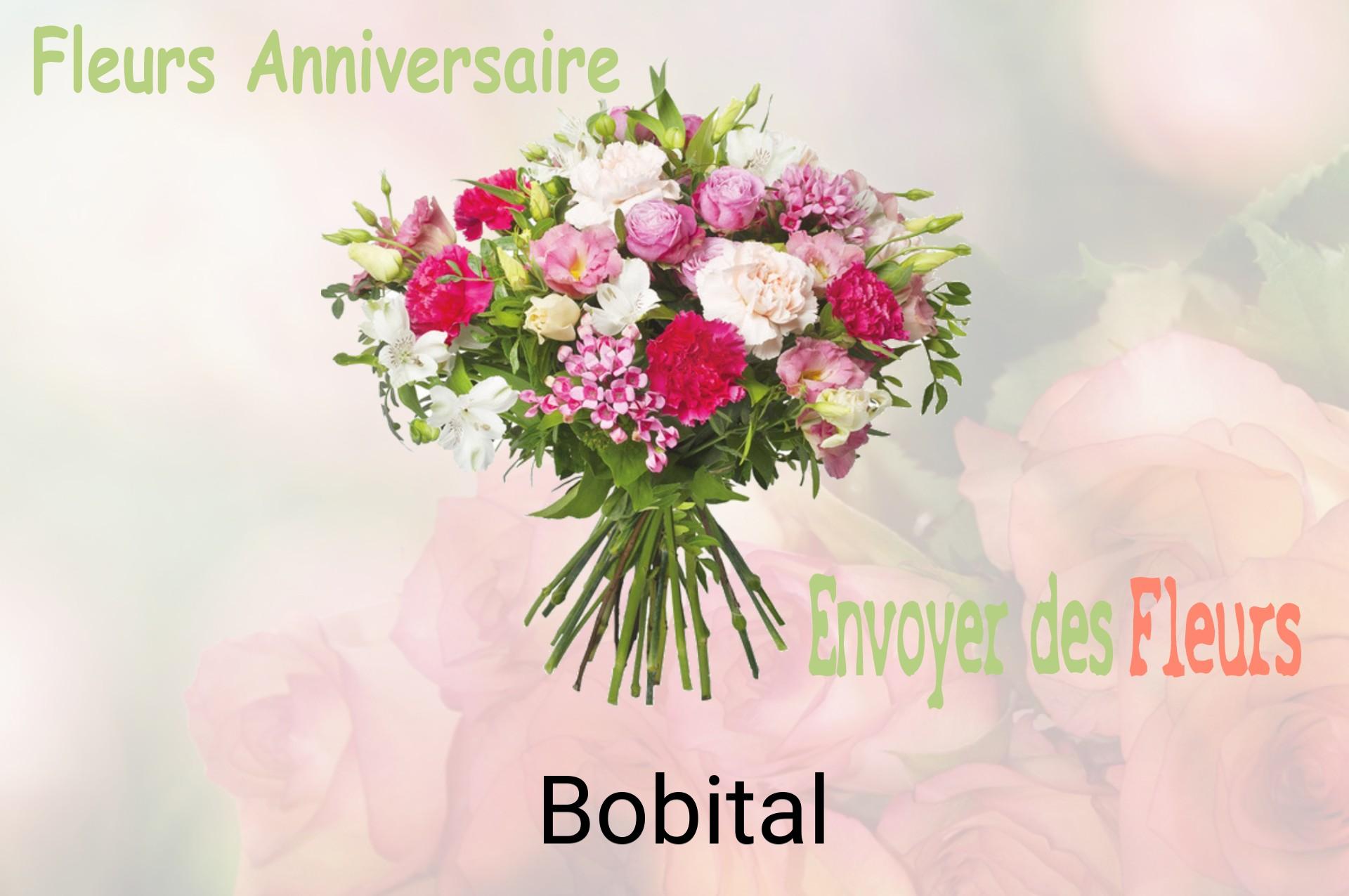 Bouquet de fleurs d’anniversaire livré à Bobital